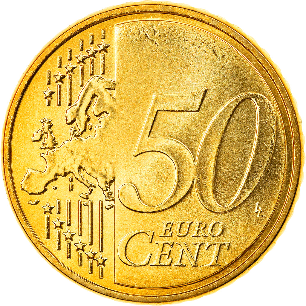 Bundesrepublik Deutschland, 50 Euro Cent, 2007, Hambourg, STGL, Messing, KM:256