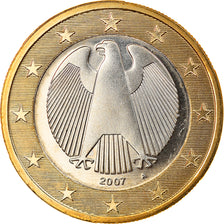 GERMANY - FEDERAL REPUBLIC, Euro, 2007, Berlin, MS(65-70), Bi-Metallic, KM:257