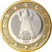 GERMANY - FEDERAL REPUBLIC, Euro, 2007, Stuttgart, MS(65-70), Bi-Metallic