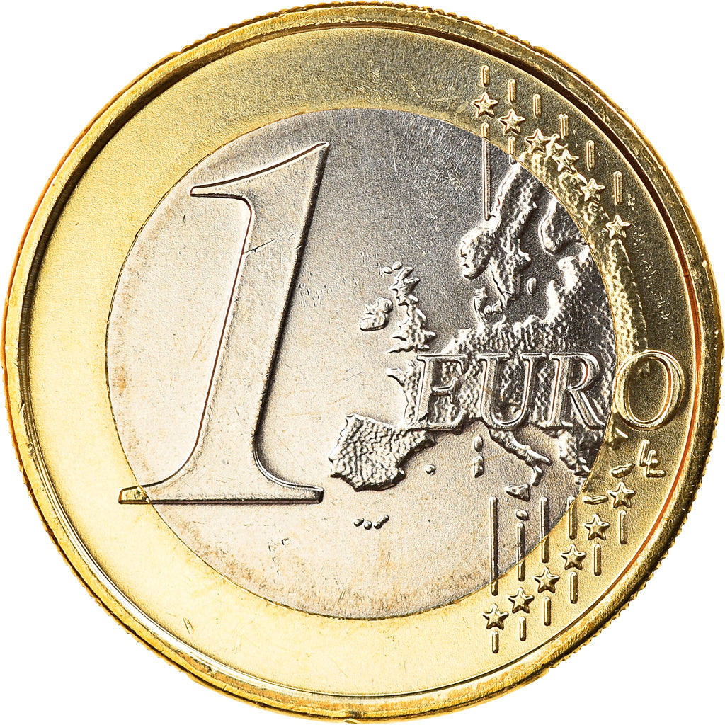 GERMANY - FEDERAL REPUBLIC, Euro, 2007, Karlsruhe, MS(65-70), Bi-Metallic