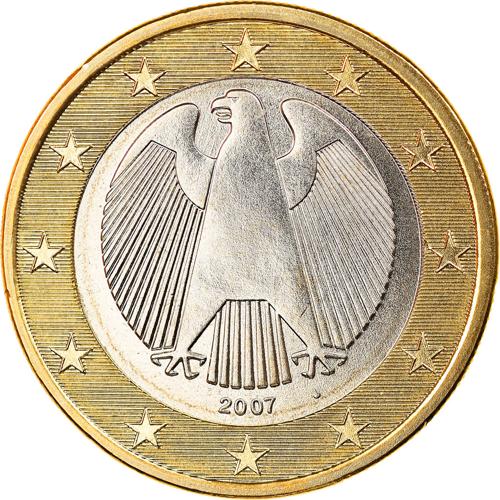 République fédérale allemande, Euro, 2007, Hambourg, FDC, Bi-Metallic, KM:257
