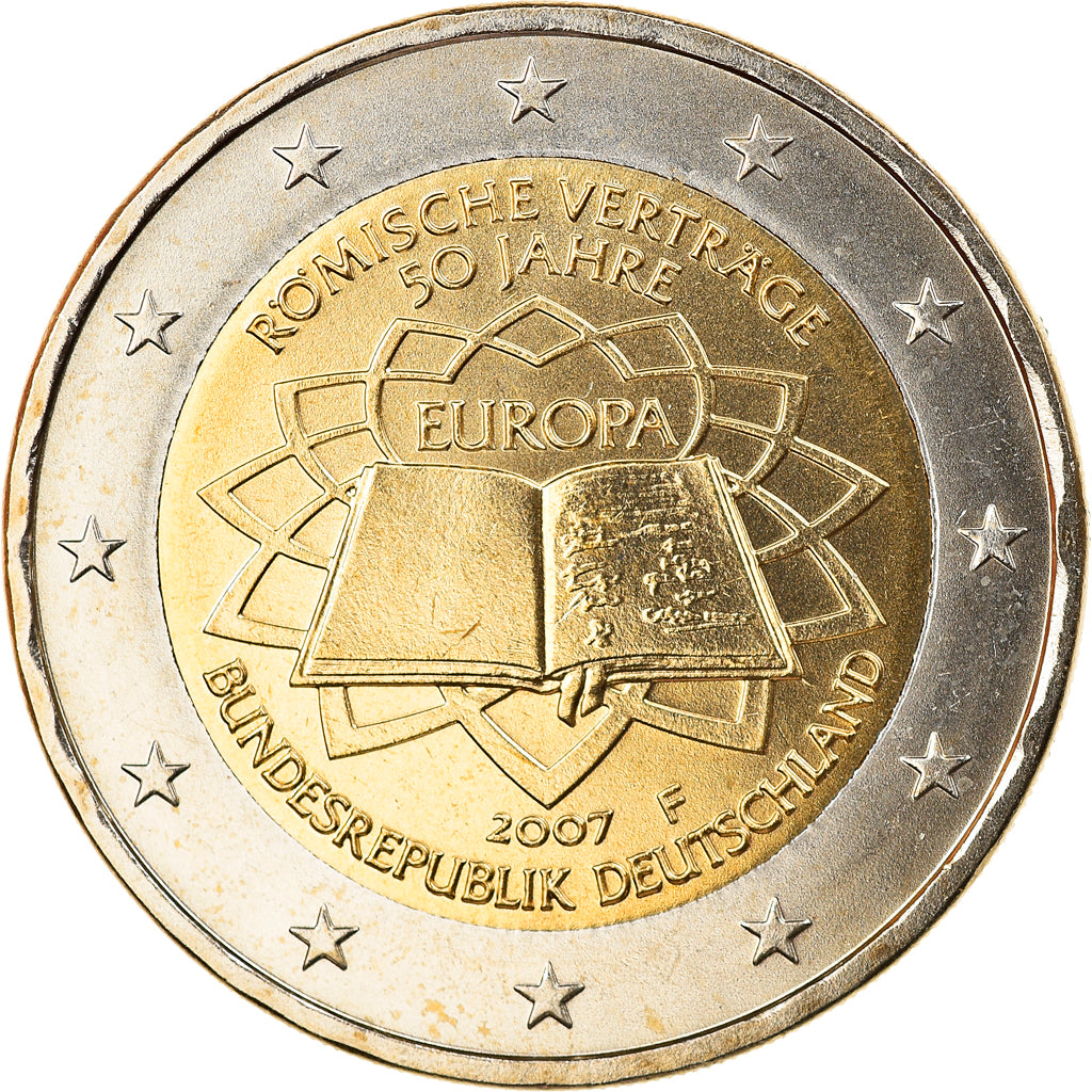 République fédérale allemande, 2 Euro, Traité de Rome 50 ans, 2007