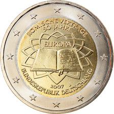 GERMANY - FEDERAL REPUBLIC, 2 Euro, Traité de Rome 50 ans, 2007, Hambourg