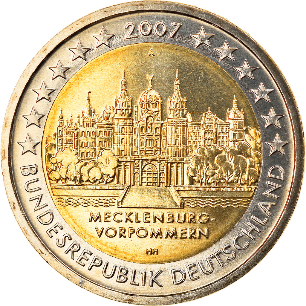 République fédérale allemande, 2 Euro, 2007, Berlin, FDC, Bi-Metallic, KM:260