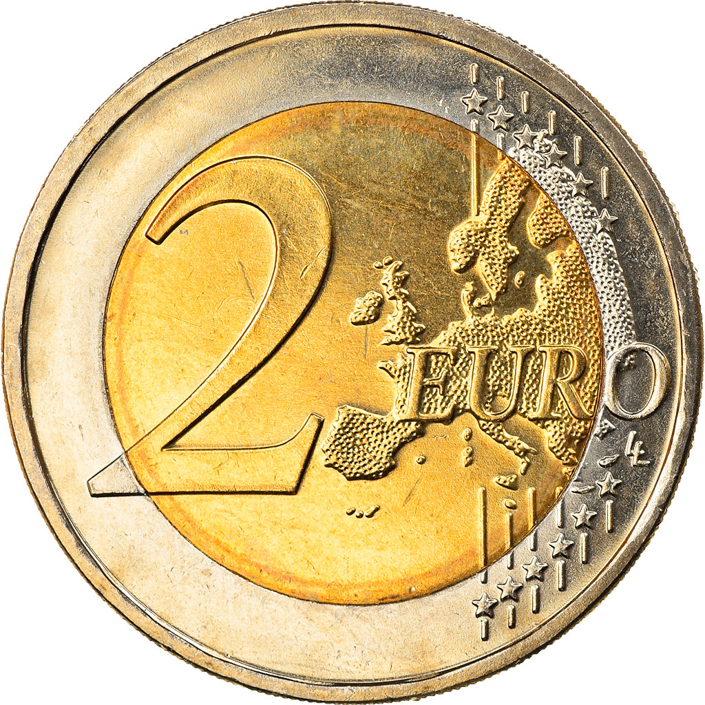 GERMANY - FEDERAL REPUBLIC, 2 Euro, 2007, Karlsruhe, MS(65-70), Bi-Metallic