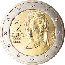 Austria, 2 Euro, 2010, Vienna, MS(65-70), Bi-Metallic, KM:3143