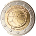 Autriche, 2 Euro, EMU, 2009, Vienna, FDC, Bi-Metallic, KM:3175