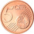 Áustria, 5 Euro Cent, 2009, Vienna, MS(65-70), Aço Cromado a Cobre, KM:3084