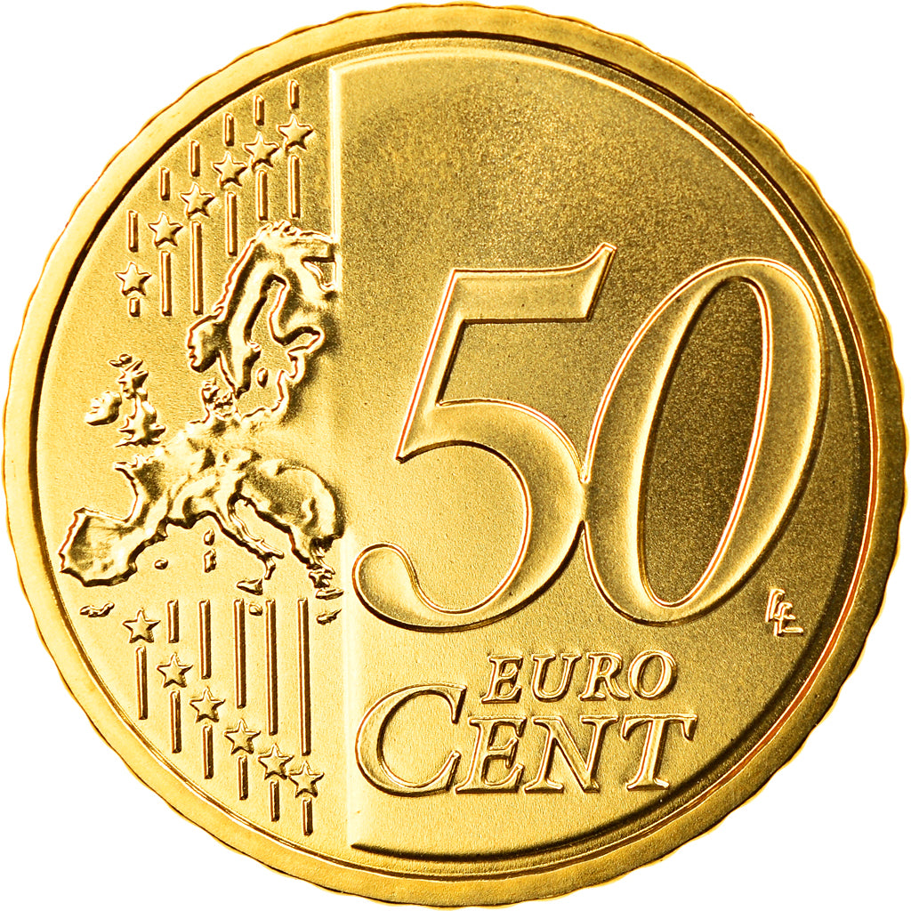 Austria, 50 Euro Cent, 2008, Vienna, MS(65-70), Brass, KM:3141