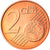 Austria, 2 Euro Cent, 2007, Vienna, MS(65-70), Miedź platerowana stalą