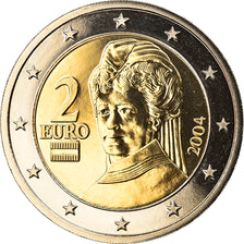 Austria, 2 Euro, 2004, Vienna, FDC, Bi-metallico, KM:3089