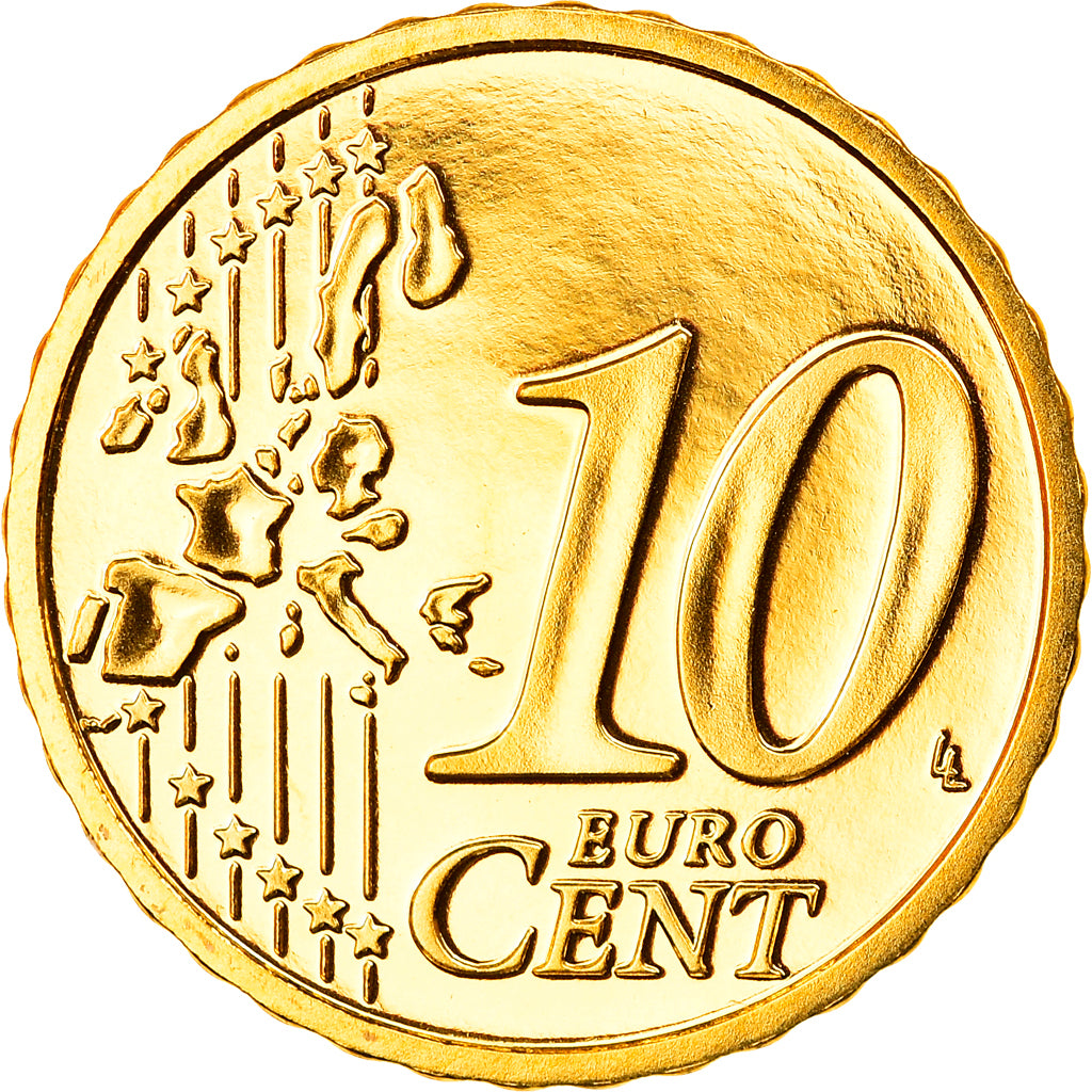 Austria, 10 Euro Cent, 2003, Vienna, FDC, Ottone, KM:3085