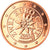 Austria, 2 Euro Cent, 2002, Vienna, MS(65-70), Copper Plated Steel, KM:3083