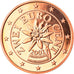 Austria, 2 Euro Cent, 2002, Vienna, FDC, Cobre chapado en acero, KM:3083