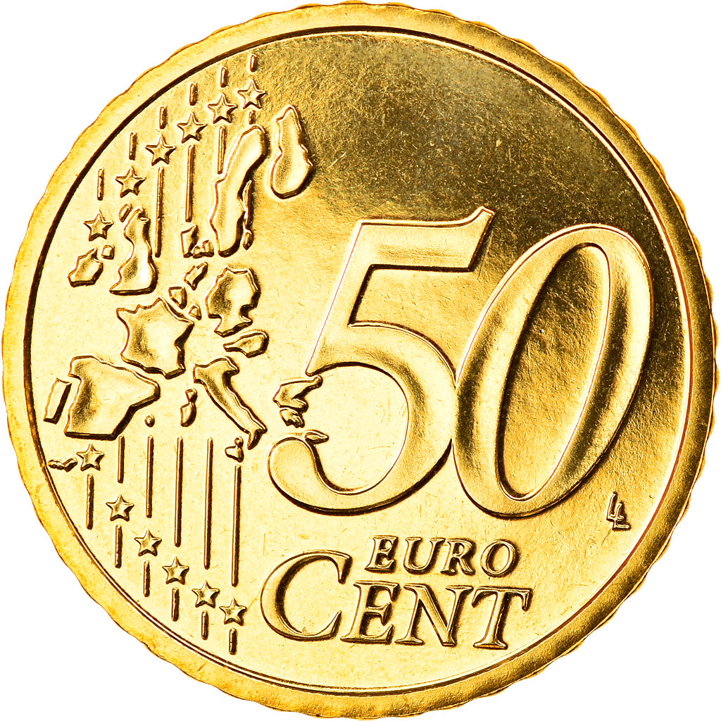 Oostenrijk, 50 Euro Cent, 2002, Vienna, FDC, Tin, KM:3087