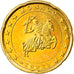 Monaco, 20 Euro Cent, 2002, AU(55-58), Brass, Gadoury:MC176, KM:171