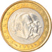 Mónaco, Euro, 2002, AU(55-58), Bimetálico, Gadoury:MC178, KM:173