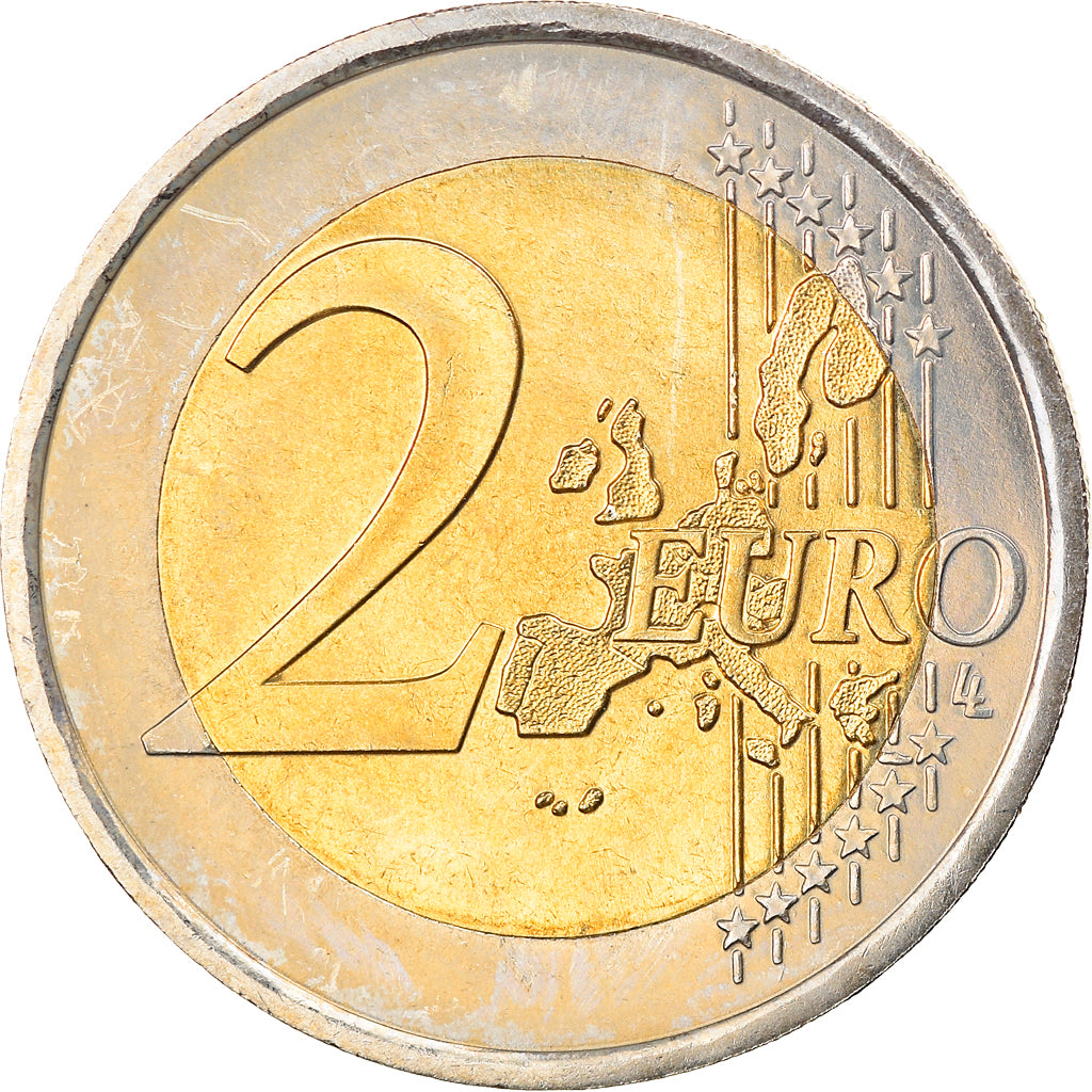 Monaco, 2 Euro, 2002, SPL-, Bi-metallico, KM:186