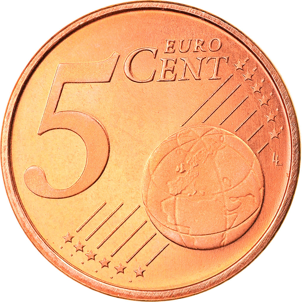 Lussemburgo, 5 Euro Cent, 2002, Proof, FDC, Acciaio placcato rame, KM:77