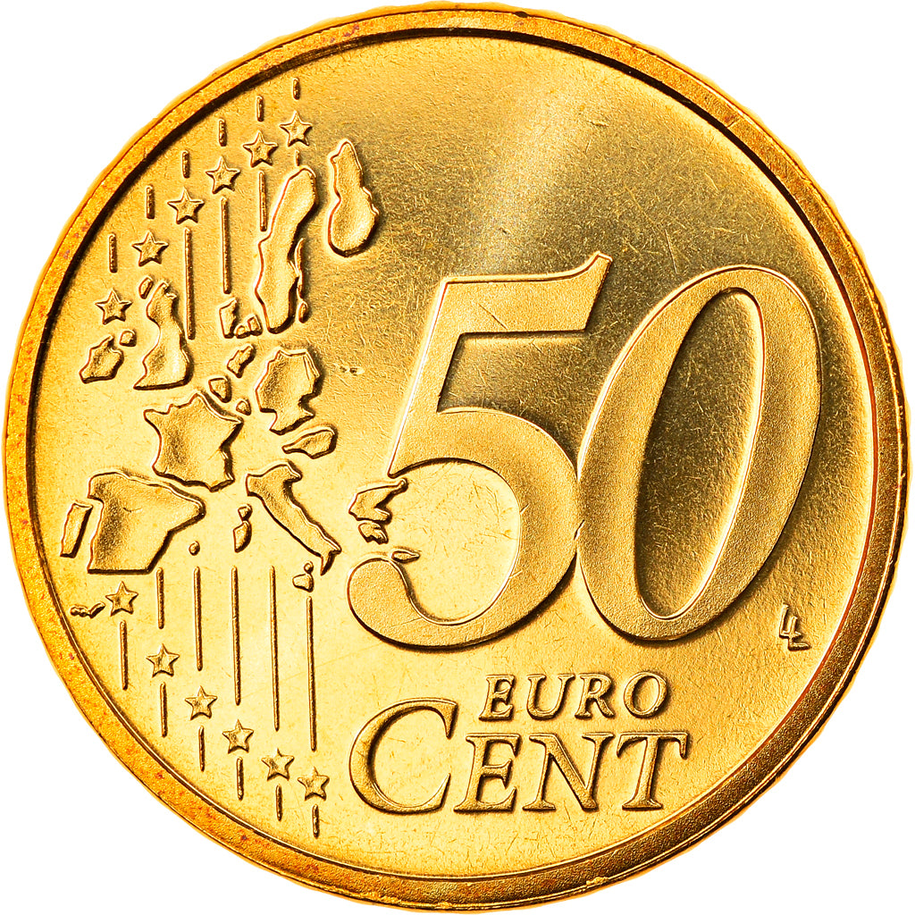 Luxembourg, 50 Euro Cent, 2003, Utrecht, Proof, FDC, Laiton, KM:80