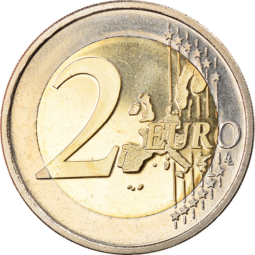 Luxembourg, 2 Euro, Grand-Duc Henri, 2004, Utrecht, MS(65-70), Bi-Metallic