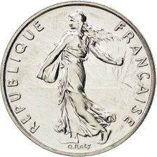 FRANCE, Semeuse, 1/2 Franc, 1993, KM #931.2, MS(63), Nickel, 19.5, Gadoury...