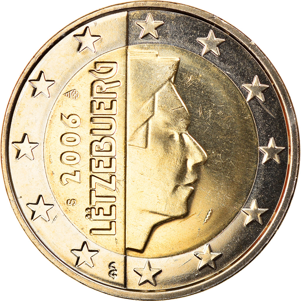 Luxembourg, 2 Euro, 2006, Utrecht, MS(65-70), Bi-Metallic, KM:82