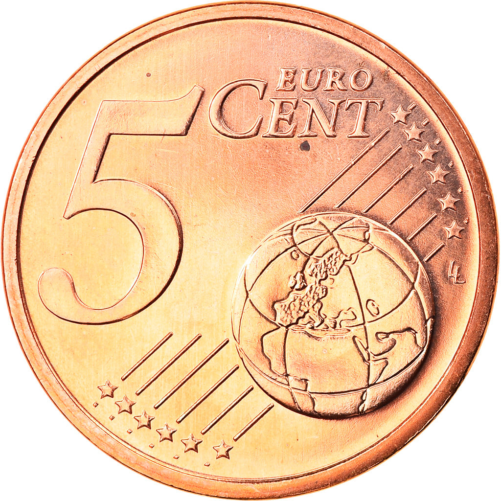 Luxembourg, 5 Euro Cent, 2007, Utrecht, FDC, Copper Plated Steel, KM:77