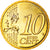 Luxemburgo, 10 Euro Cent, 2007, Utrecht, MS(65-70), Latão, KM:89