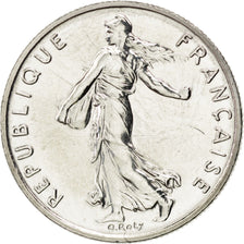 Vème République, 1/2 Franc Semeuse 1992, Frappe médaille, KM 931.2