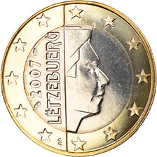 Luxembourg, Euro, 2007, MS(65-70), Bi-Metallic, KM:92