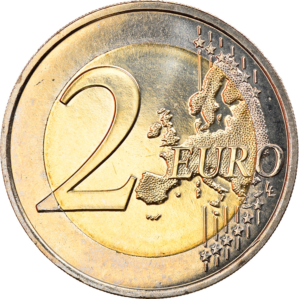 Luxembourg, 2 Euro, Traité de Rome 50 ans, 2007, Paris, Special Unc.