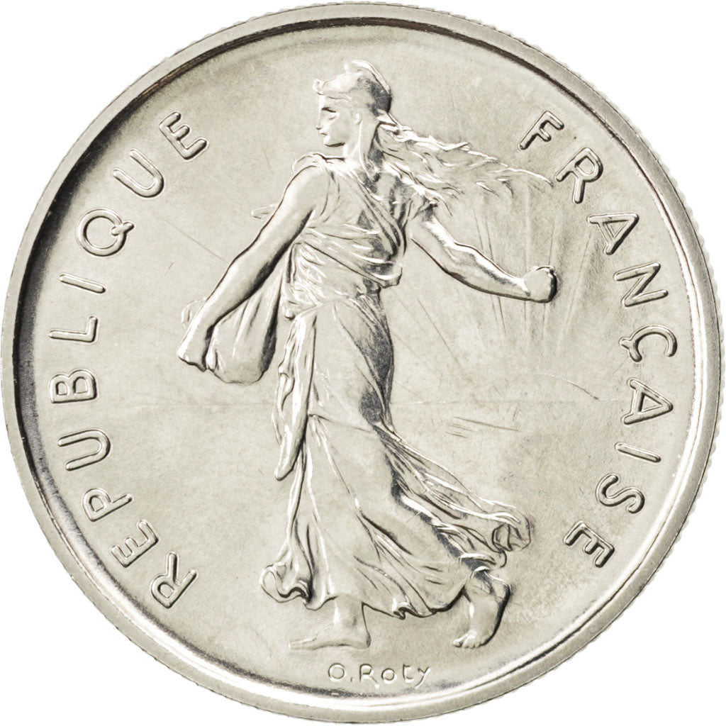 Vème République, 5 Francs Semeuse 1972, KM 926a.1