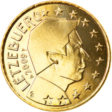 Luxembourg, 50 Euro Cent, 2009, MS(65-70), Brass, KM:91