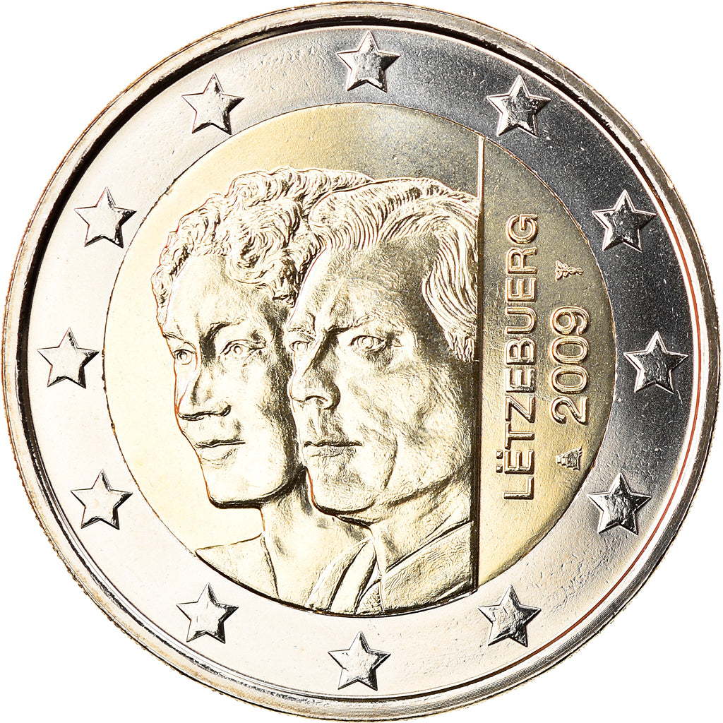 Luxemburg, 2 Euro, Grande-Duchesse Charlotte, 2009, Utrecht, Special Unc., FDC