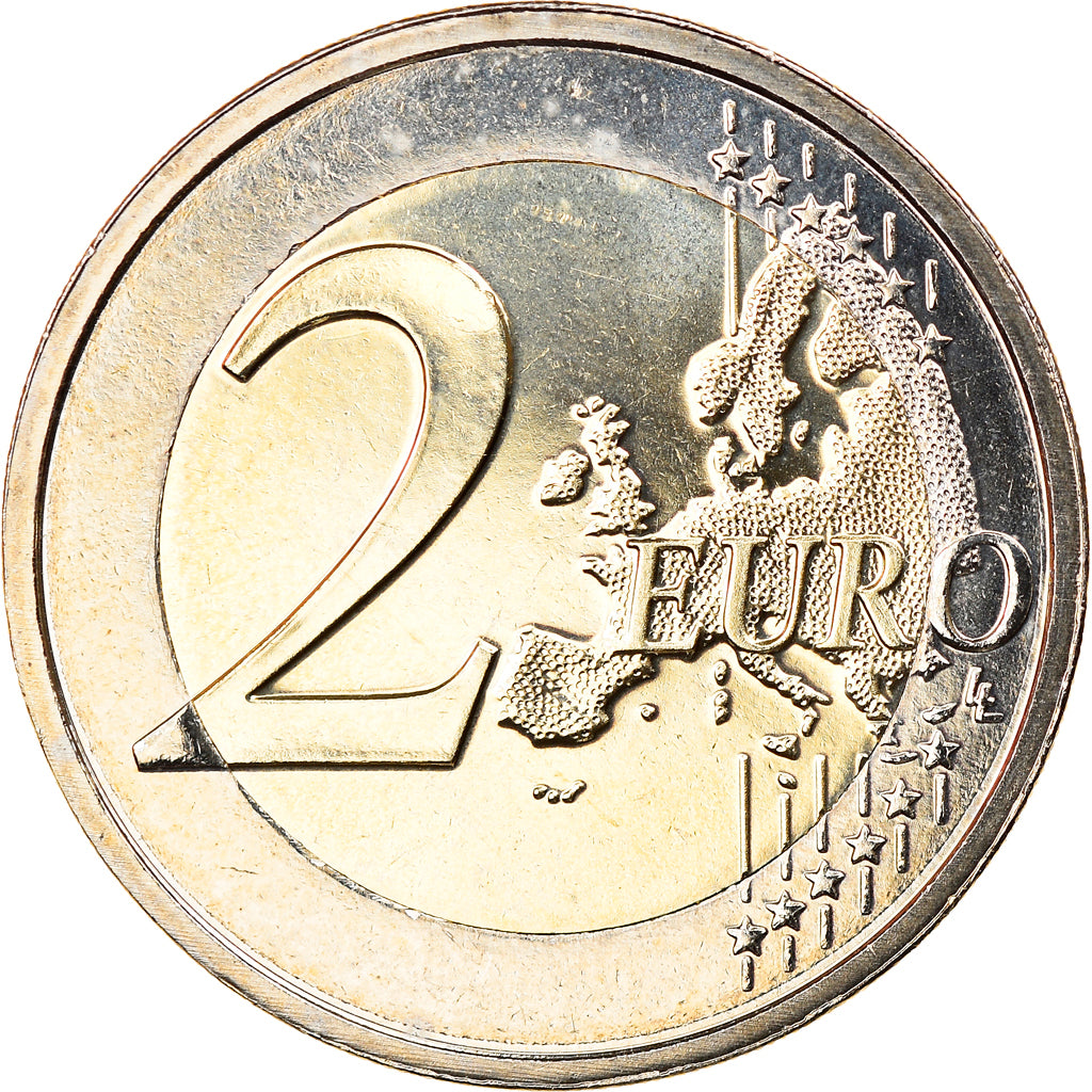 Luxembourg, 2 Euro, EMU, 2009, Utrecht, Special Unc., MS(65-70), Bi-Metallic