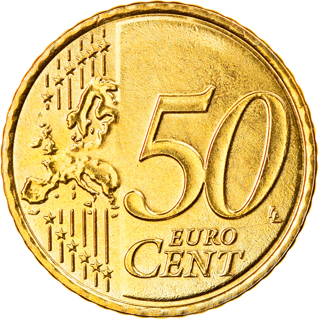 Lussemburgo, 50 Euro Cent, 2010, FDC, Ottone, KM:91