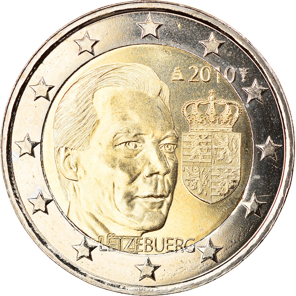 Luxemburg, 2 Euro, Grand-Duc Henri, 2010, Utrecht, Special Unc., STGL