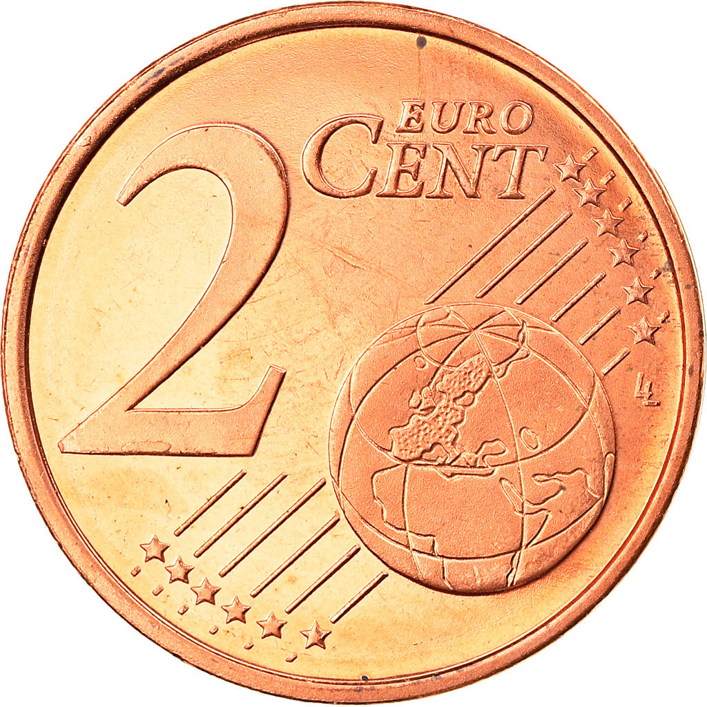 Finland, 2 Euro Cent, 2002, Vantaa, MS(65-70), Copper Plated Steel, KM:99