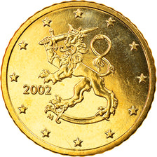 Finlandia, 50 Euro Cent, 2002, Vantaa, FDC, Ottone, KM:103