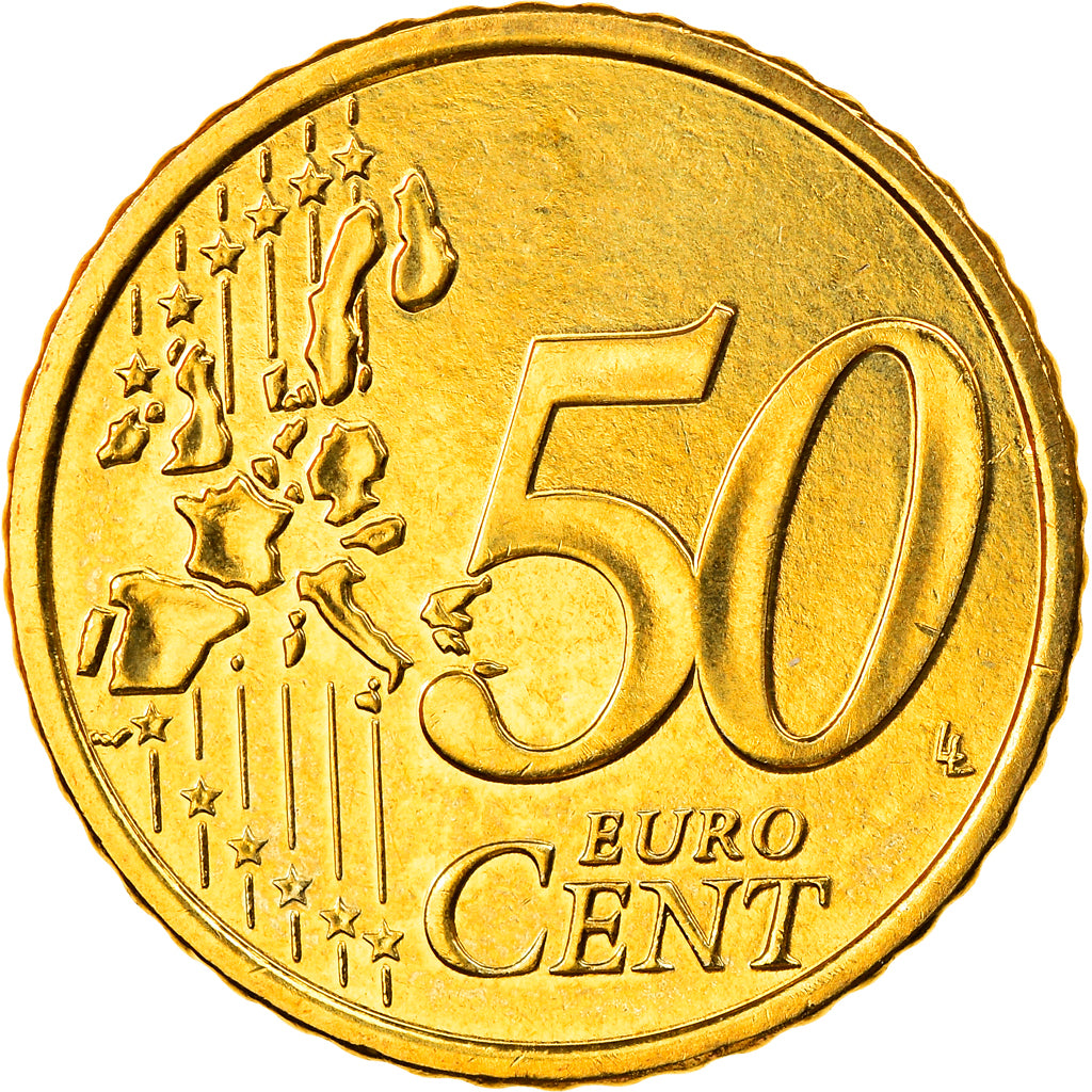 Finlandia, 50 Euro Cent, 2002, Vantaa, FDC, Ottone, KM:103