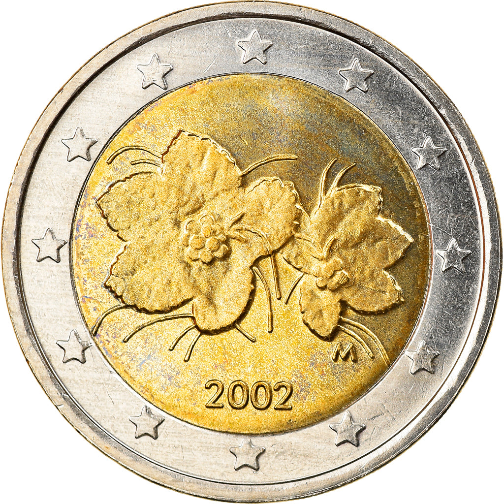 Finland, 2 Euro, 2002, Vantaa, MS(65-70), Bi-Metallic, KM:105