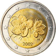 Finland, 2 Euro, 2002, Vantaa, MS(65-70), Bi-Metallic, KM:105
