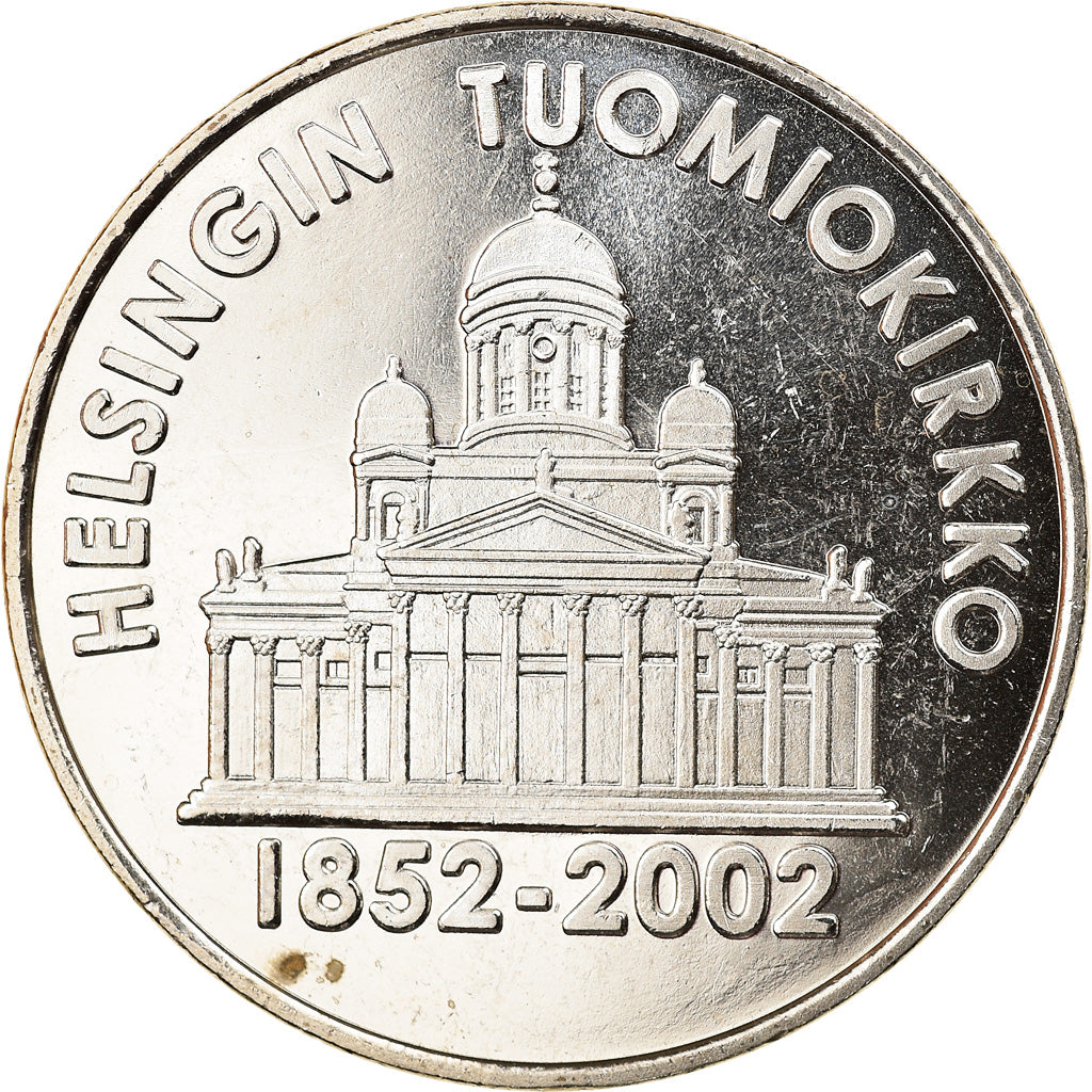 Finland, Token, Tuomio Church, 2002, UNC-, Cupro-nickel