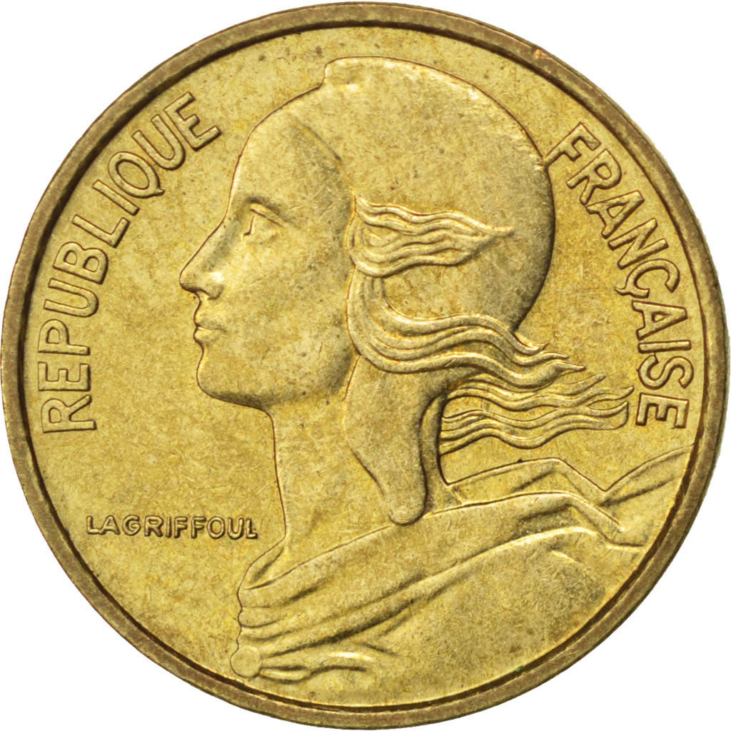 Coin, France, Marianne, 5 Centimes, 1966, AU(50-53), Aluminum-Bronze, KM:933