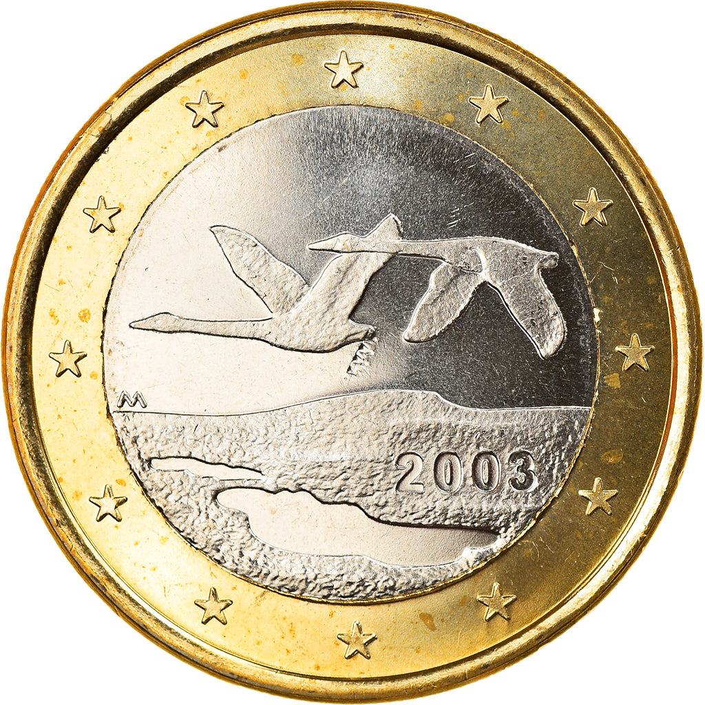 Finlandia, Euro, 2003, Vantaa, FDC, Bimetálico, KM:104