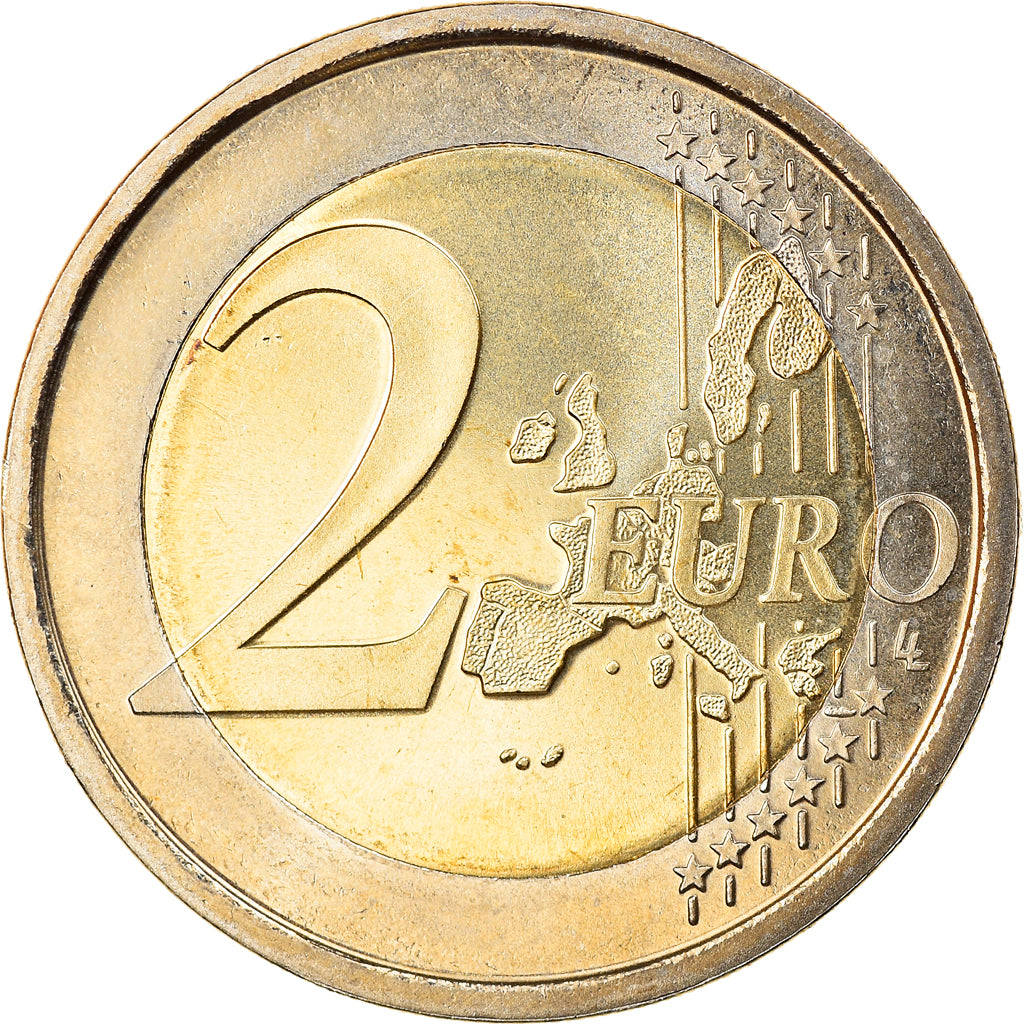 Finland, 2 Euro, EU expansion, 2004, MS(65-70), Bi-Metallic, KM:114