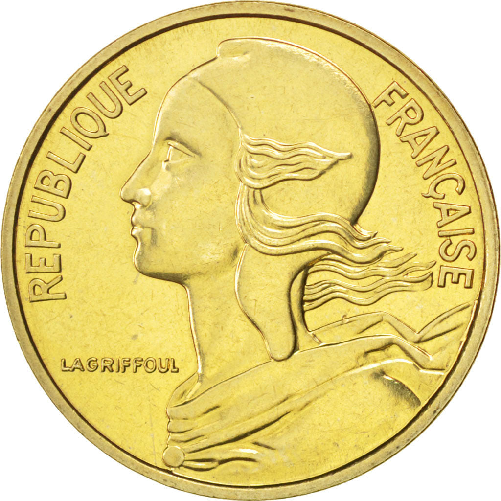 FRANCE, Marianne, 5 Centimes, 1990, Paris, KM #933, MS(63), Aluminum-Bronze,...