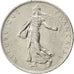 FRANCE, Semeuse, Franc, 1968, Paris, KM #925.1, AU(50-53), Nickel, 24, Gadoury..