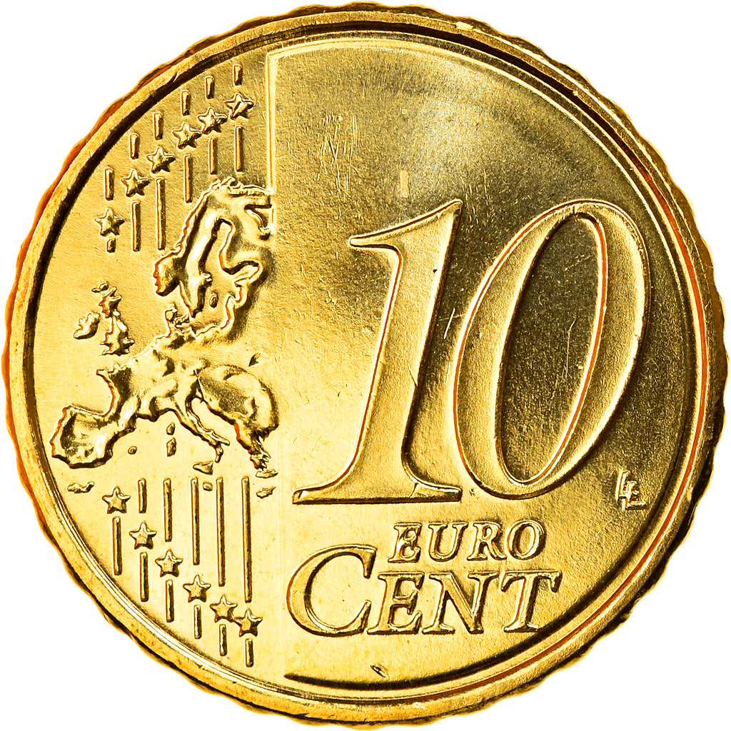 Finlandia, 10 Euro Cent, 2007, Vantaa, FDC, Ottone, KM:126
